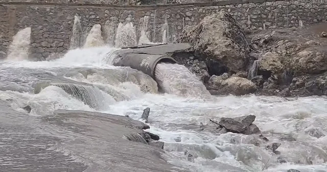 Sinek Çayının debisi yükseldi Diyarbakır Haberleri
