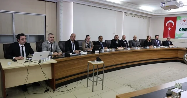 Elazığ Orman Bölge Müdürlüğü nde planlamalar ele alındı Elazığ Haberleri