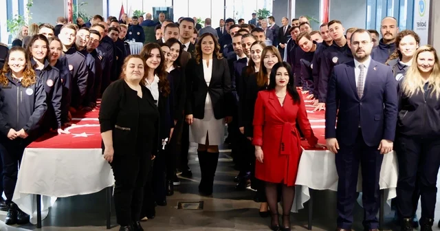 Asli devlet memuru ataması yapılan 56 personel için yemin töreni Tekirdağ Haberleri