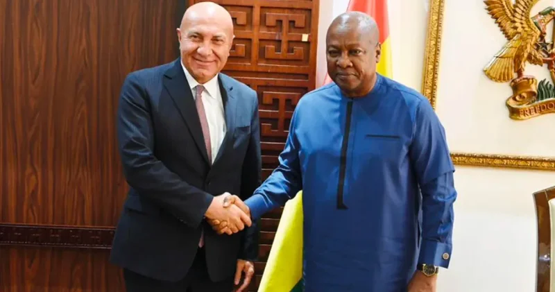 Yüksel Yıldırım Gana Cumhurbaşkanı yla anlaştı