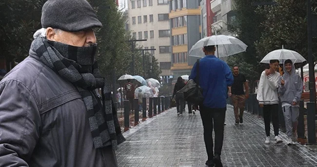Batı kesimlerden yurda giriş yapacak: Yarın başlıyor! Meteoroloji uyardı: Gök gürültülü sağanak ve kar geliyor
