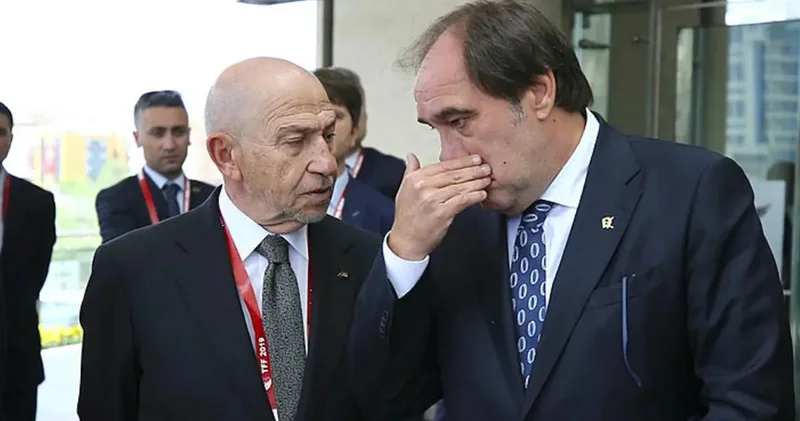 Nihat Özdemir ve Yıldırım Demirören padelde kapıştı