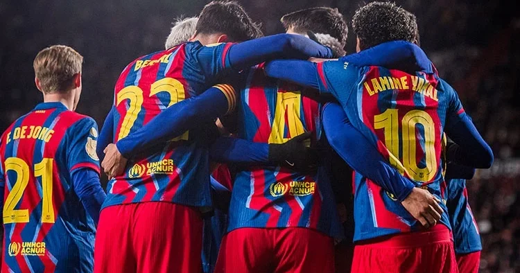 Barcelona, Kral Kupası nda yarı finalde!