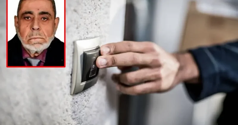 Kapıyı çalan kişi ile görüşmeye inen emekli polis, o günden beri kayıp