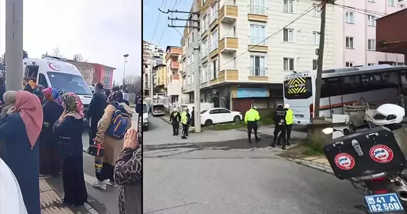 Okul çıkışı servis midibüsünün çarptığı 1’inci sınıf öğrencisi Elanur öldü