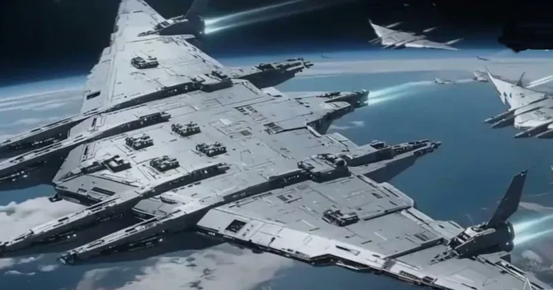 Eşi görülmemiş savaş gemisi tanıtıldı! 242 metre uzunluğuyla havada kale oluşturacak Sözcü Gazetesi