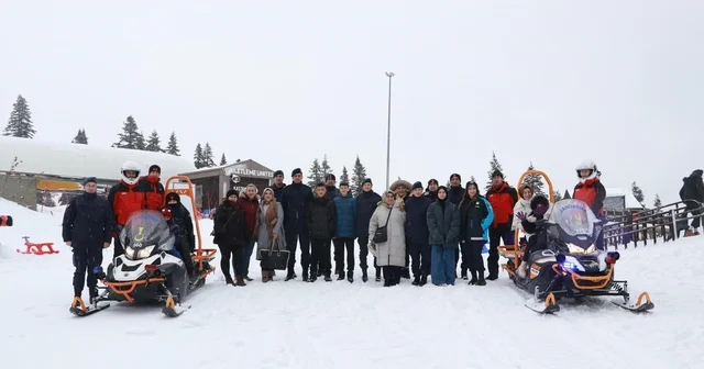 Şehit aileleri ve çocukları karın tadını jandarma ekipleriyle çıkardı Kastamonu Haberleri