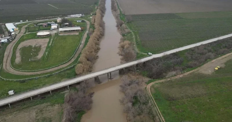 Kuruma tehlikesi geçiren Gediz Nehri, son yağışlarla yeniden canlandı