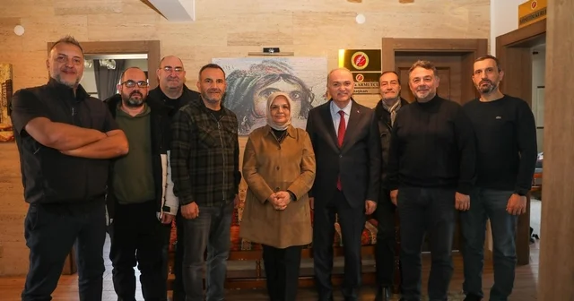 Gazeteciler Keşir ve Özlü yü ağırladı Düzce Haberleri