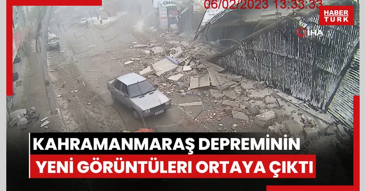 Kahramanmaraş depreminin yeni görüntüleri ortaya çıktı