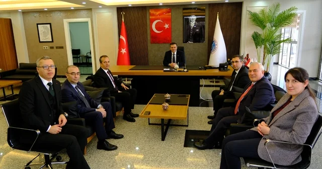 Gelir İdaresi Başkanlığı heyetinden Erzincan TSO ya ziyaret Erzincan Haberleri