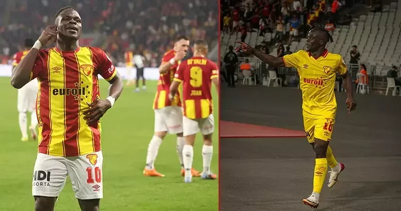 Göztepe, Olaitan ın yerini aynı gün doldurdu