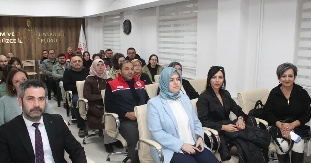 Teknik personele tıbbi ve aromatik bitkiler eğitimi Düzce Haberleri