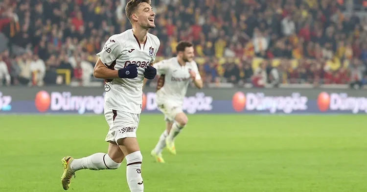 Ernest Muçi, golleriyle Trabzonspor a katkı vermeye devam ediyor