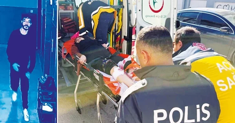 Hamile eşini vurup kaçtı