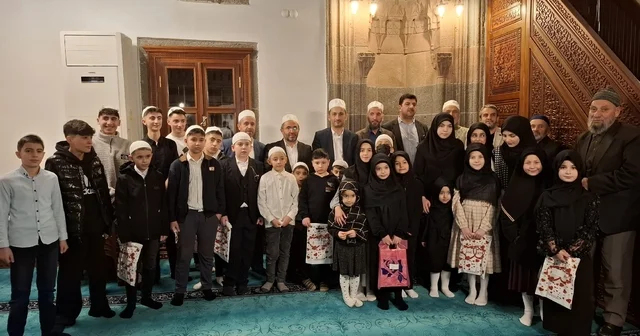 Erzurum da Haydi Çocuklar Camiye yarışması yapıldı Erzurum Haberleri