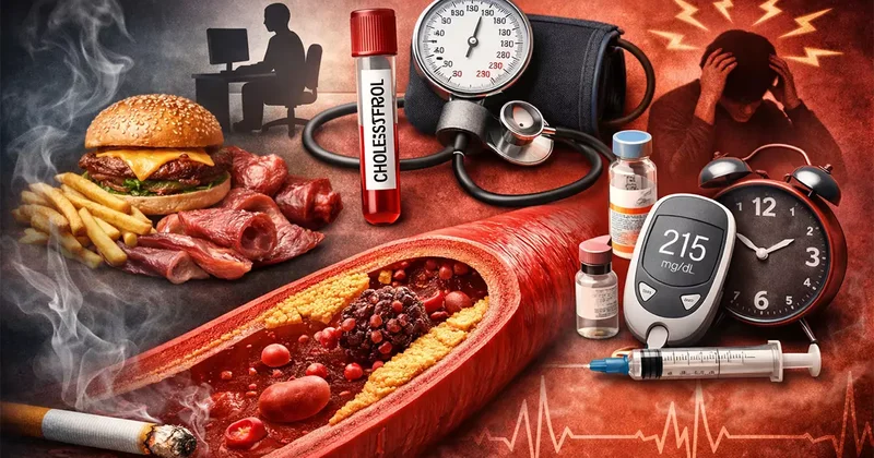 Uzmanlar uyarıyor: Damarların tıkanmasına yol açan 7 sessiz tehlike!