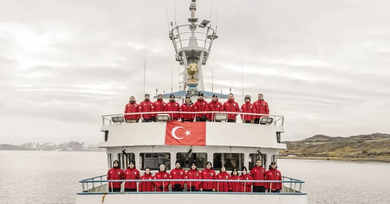 14 bin kilometre yol yaptılar... Beyaz Kıta’ya bilim seferi