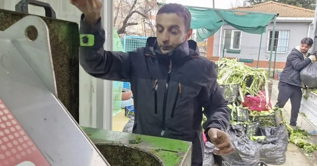 Çınarcık ta sebze ve meyve atıkları gübreye dönüştürülüyor Yalova Haberleri