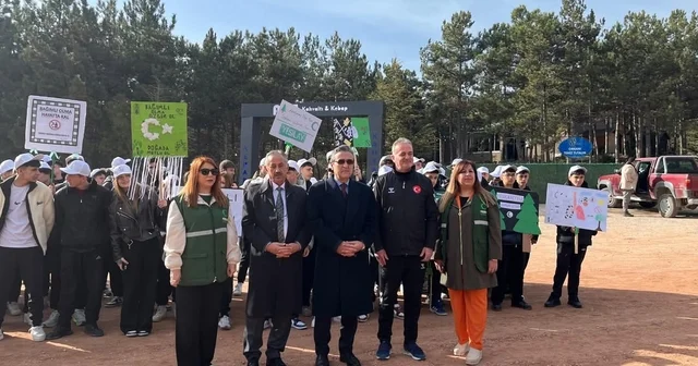 Eskişehir de Yeşilay Doğa Yürüyüşü etkinliği düzenlendi Eskişehir Haberleri