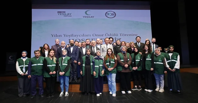 Gaziantep te Yılın Yeşilaycıları Onur Ödülü töreni düzenlendi Gaziantep Haberleri