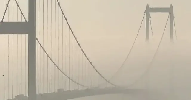 İstanbul güne sisle uyandı VİDEO İZLE