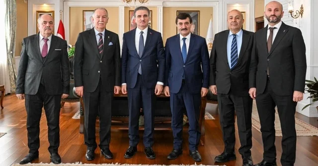 ESOB dan Vali Aydın Baruş a hayırlı olsun ziyareti Erzurum Haberleri