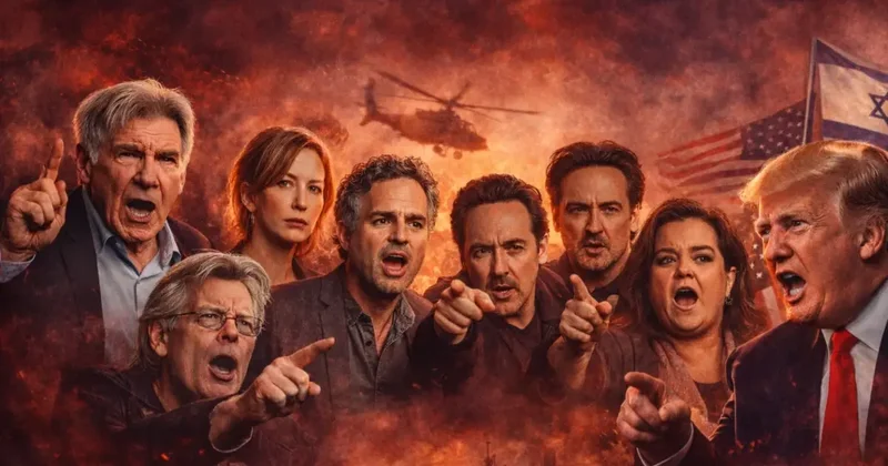 İran a saldıran Trump a Hollywood ünlülerinden sert tepkiler, azil çağrıları gündem oldu