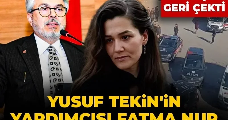 Yusuf Tekin in yardımcısı Fatma Nur öğretmenden af istedi! Sonra da paylaşımı geri çekti