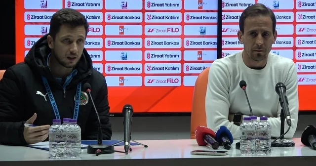 Joao Pereira: İlk yarı ve ikinci yarı tamamen geceyle gündüz gibiydi Antalya Haberleri