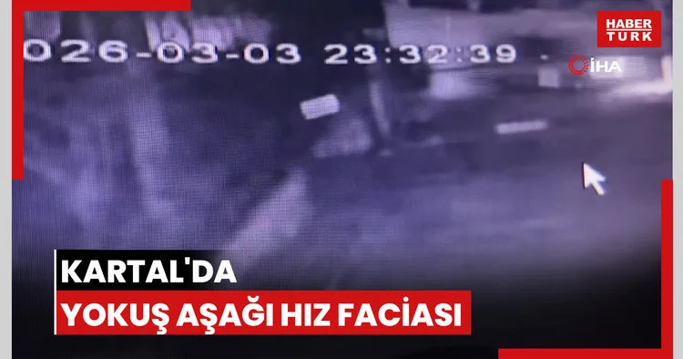 Kartal da yokuş aşağı hız faciası: Tofaş hurdaya döndü, sürücü hayatını kaybetti