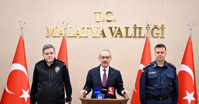 Malatya Valisi Seddar Yavuz: Suç oranlarında düşüş var Malatya Haberleri