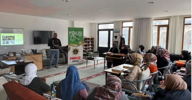 Niğde de uyuşturucu kullanımını önlemeye yönelik bilgilendirme yapıldı Niğde Haberleri