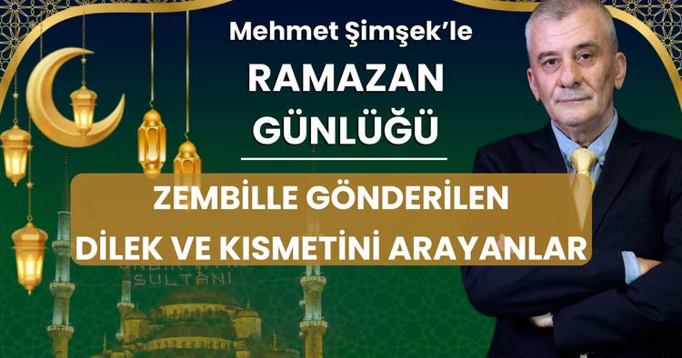Zembille gönderilen dilek ve kısmetini arayanlar