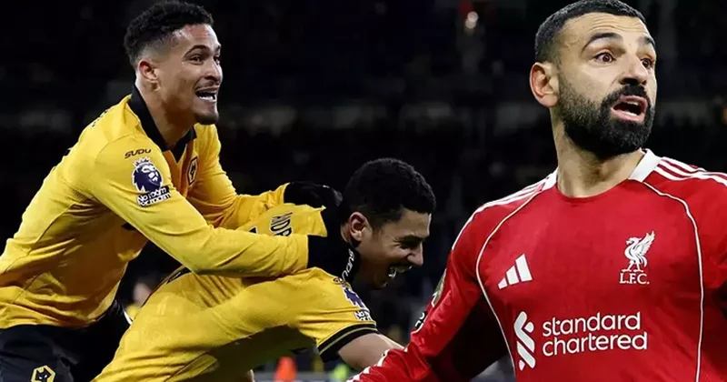 Liverpool a Premier Lig de büyük şok! Galatasaray ın rakibi, lig sonuncusu Wolverhampton a mağlup... Fanatik Gazetesi Futbol Haberleri Spor