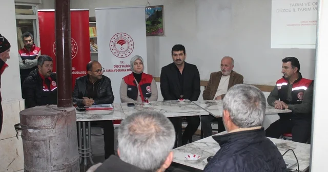Üreticilere sulama ve kırsal kalkınma destekleri anlatıldı Düzce Haberleri