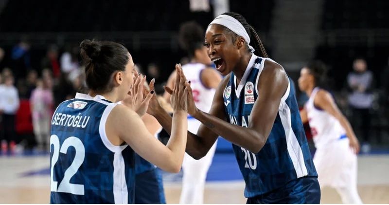 Kadınlar Basketbol Süper Ligi nde Emlak Konut yarı finalde! Basketbol Haberleri