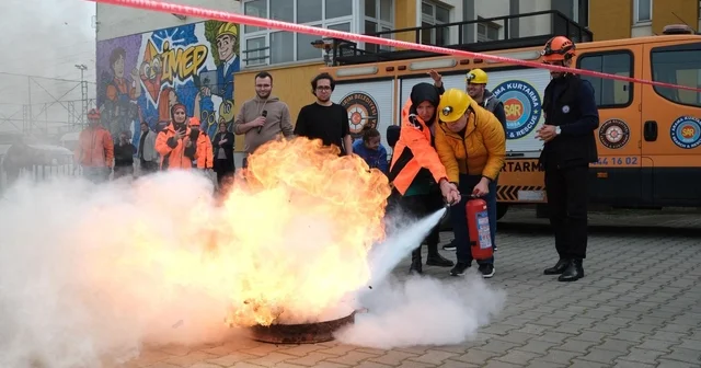 Yıldırım Belediyesi nden nefes kesen tatbikat Bursa Haberleri