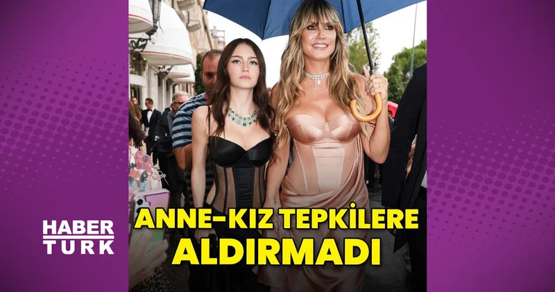 Heidi Klum ve kızı Leni den yeni bir iç çamaşırı kampanyası