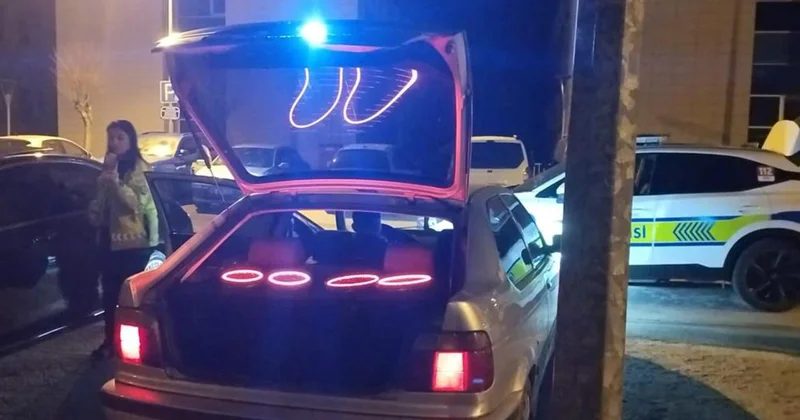 Hastane bahçesinde müziğe 24 bin lira ceza