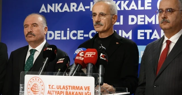 Bakan Uraloğlu ndan Süper Hızlı Tren müjdesi; Ankara İstanbul arası 80 dakikaya düşüyor Çorum Haberleri