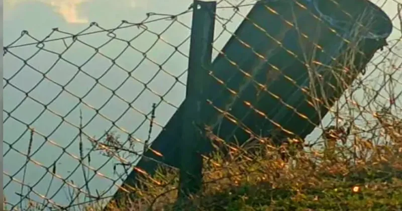 Türk hava sahasında düşüren füzeden ilk görüntü