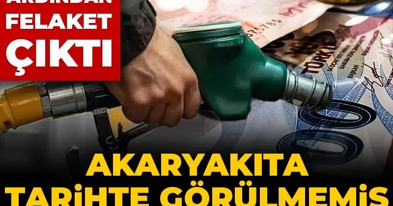 Akaryakıta tarihte görülmemiş zam geliyor! İptalin ardından felaket çıktı