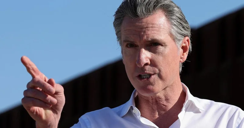 California Valisi Newsom, ABD nin İsrail e askeri desteğini sorguladı