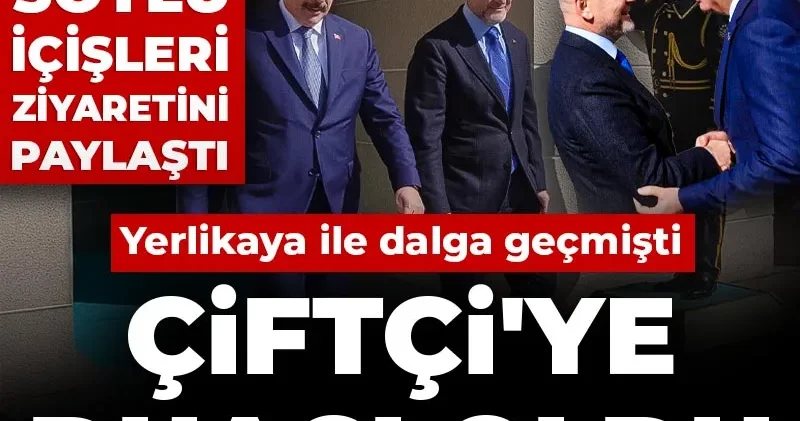 Yerlikaya ile dalga geçmişti Çiftçi ye duacı oldu: Süleyman Soylu İçişleri ziyaretini paylaştı