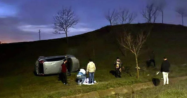 Kaza yapan sürücünün 5 inci kez alkollü araç kullandığı belirlendi; 350 bin lira ceza kesildi Tekirdağ Haberleri