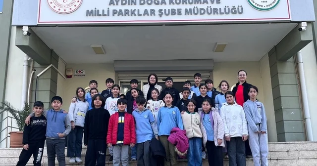 Yaban hayatını eğitim merkezinde öğrendiler Aydın Haberleri