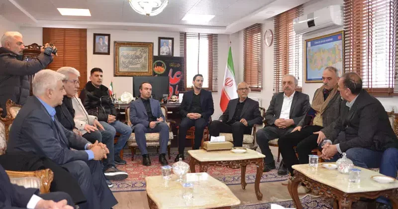 Erzurum da STK lardan İran Başkonsolosluğu na taziye ziyareti
