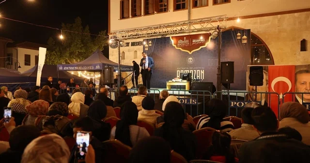 Antakya da Ramazan etkinlik alanı yoğun ilgi görüyor Hatay Haberleri