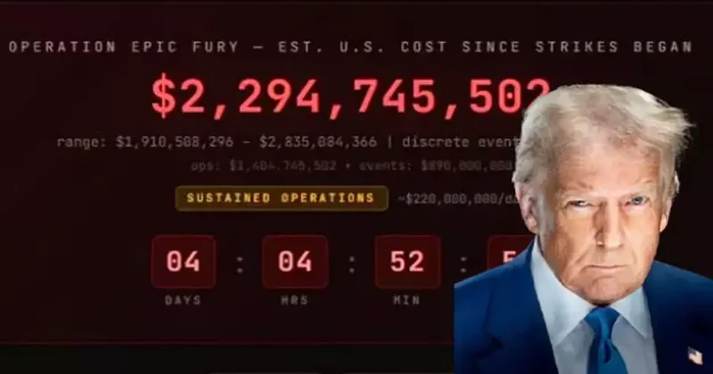 Savaşın maliyeti dudak uçuklatıyor! Milyon dolarlar buhar oldu